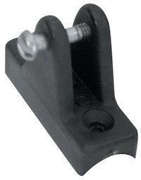 WHITECAP IND 7/8' RAIL HINGE (PR.) - BLK [3443BP]