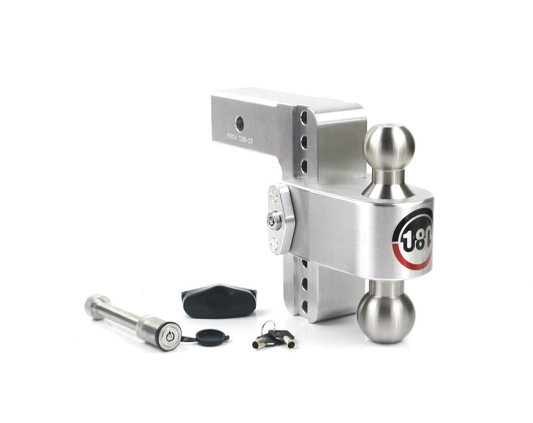WEIGH SAFE TURNOVER BALL 6' DROP HITCH W/ 2' S [LTB6-2.5-KA]