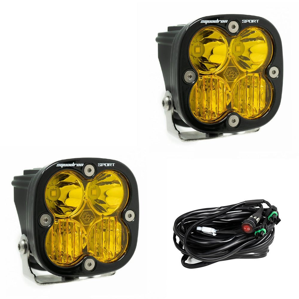 BAJA DESIGN SQUADRON SPRT AMBR DRVNG/CMBO LED P [557813]