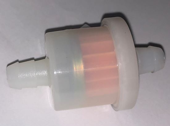 HELIX RACING FUEL FILTER  5/16' (8MM)  ROUND  TR [118-9053]