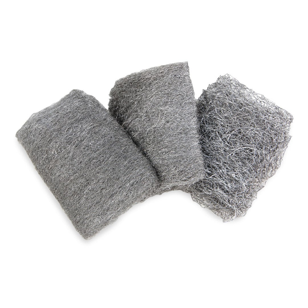 PERFORM TOOL 3 PC STEEL WOOL MULTIGRADE [W1253]