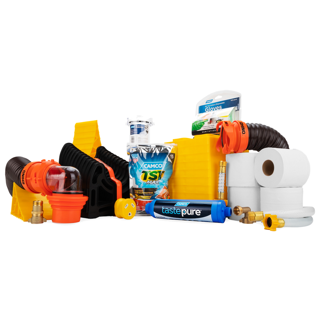CAMCO DAY OF DELIVERY KIT  BOXED  GETAWAY [44790]