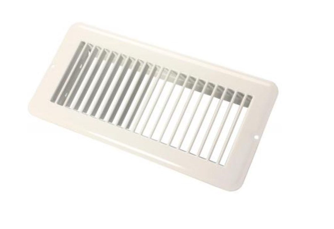 JR PRODUCTS 4 X 10 FLOOR REG.UNDMPR  MET WHT [02-28985]