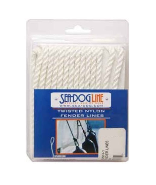 SEA DOG DOUBLE BRAIDED FENDER LINE 3/8 [302110006WH-1]