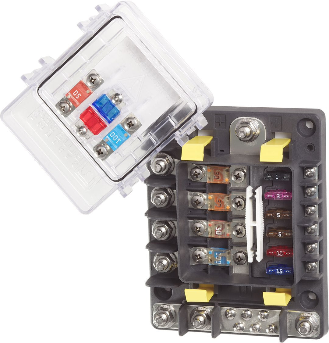 BLUE SEA SAFETY HUB 150 FUSE BLOCK [7748-BSS]