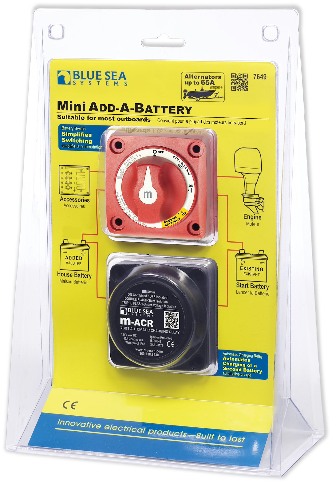 BLUE SEA SOLENOID ADD A BATTERY MINI [7649-BSS]