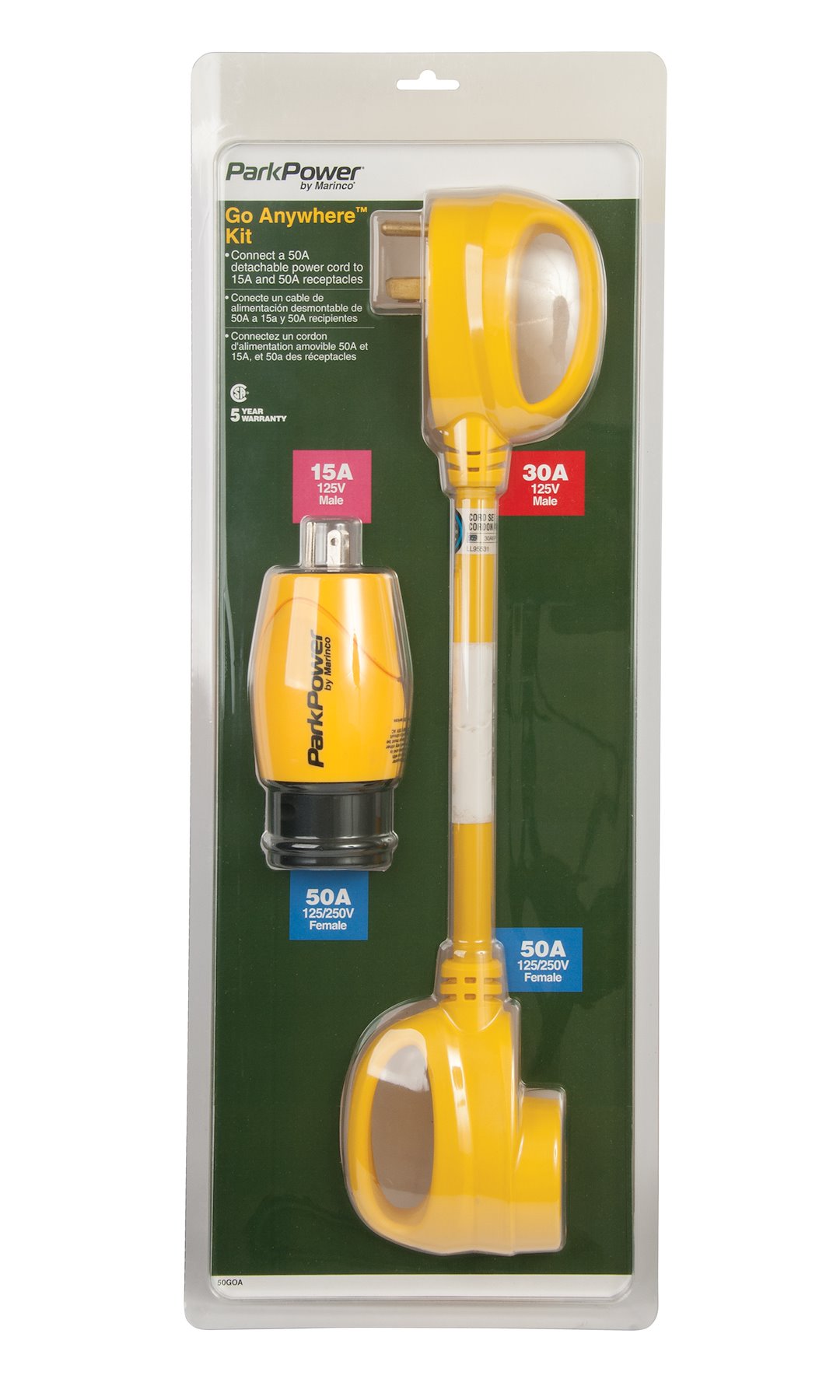 MARINCO 50A GO ANYWHERE KIT [50GOA]