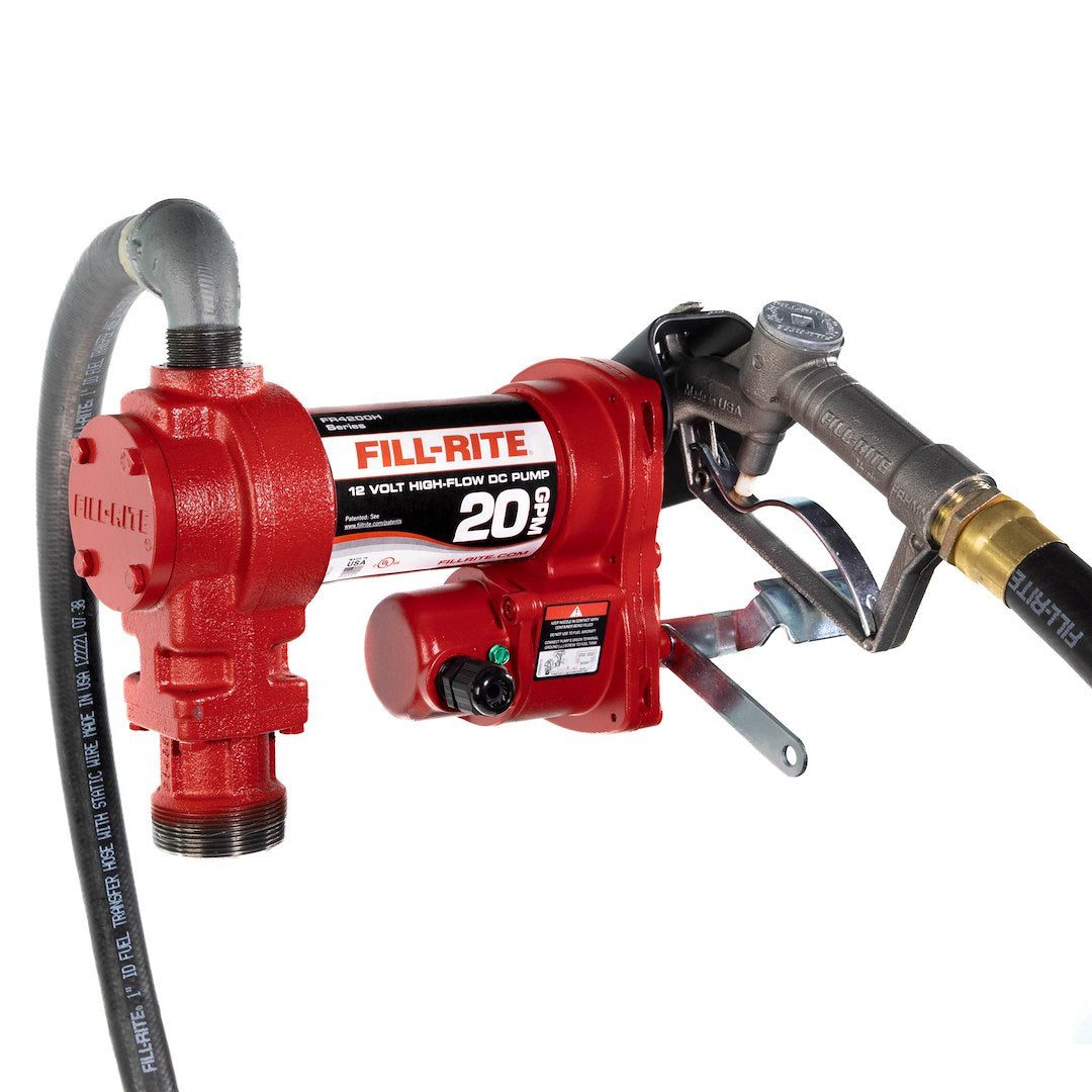 FILL RITE 12V DC PUMP 1'X12' HOSE [FR4210H]