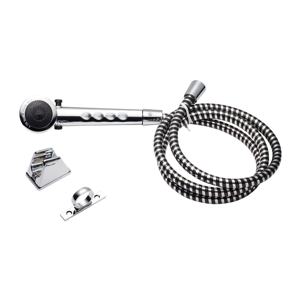 DURA FAUCET SHOWER HEAD & HOSE CHROME [DF-SA130-CP]