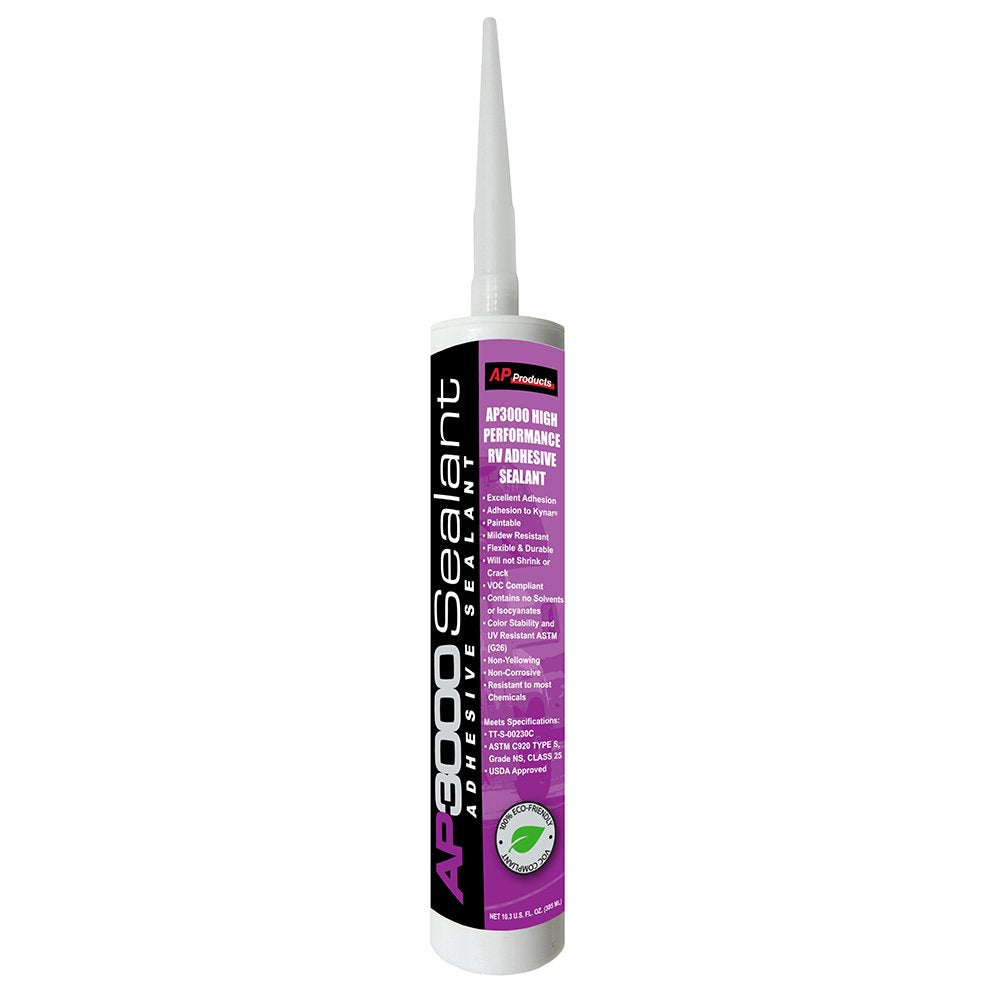 AP PRODUCTS AP3000 SEALANT BLACK-10.3OZ [017-3001]
