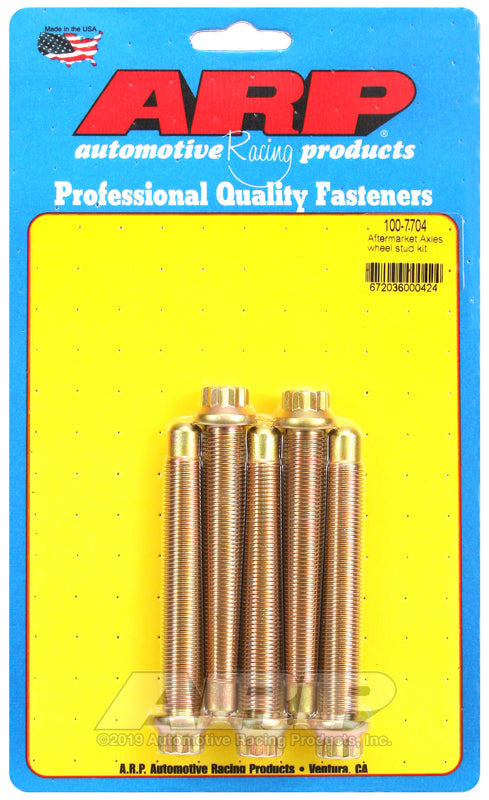 ARP WHL STUD 1/2'X20X3 5/PACK [100-7704]