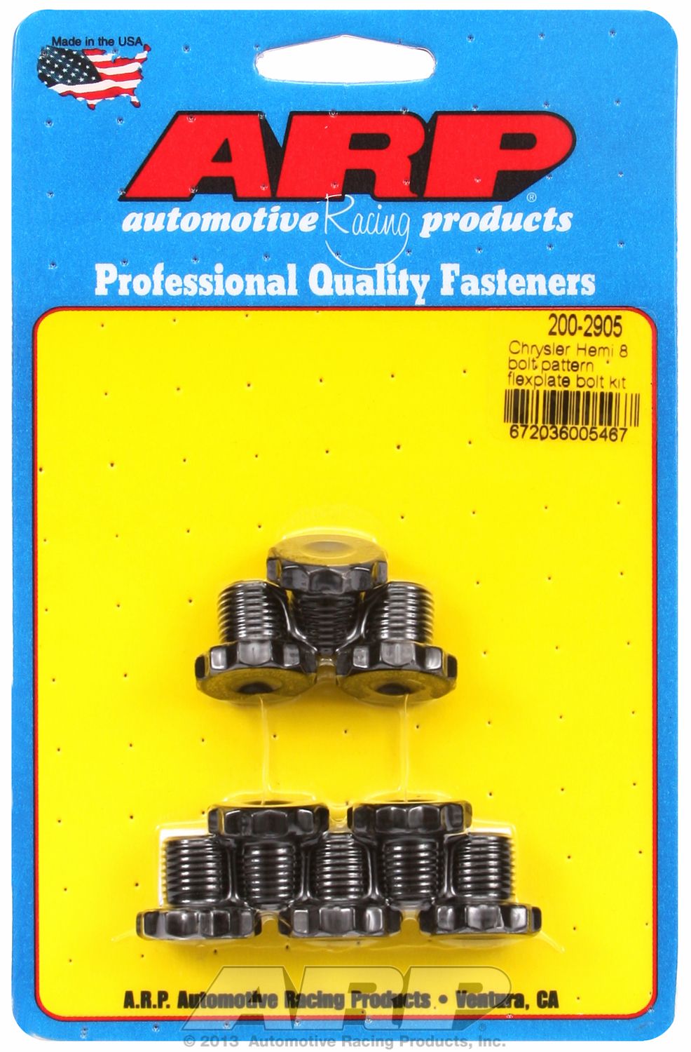 ARP FLXPLT BLT KT 8 BOLT HEMI [200-2905]