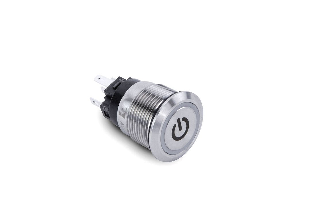 SIERRAMARINE PUSH BUTTON POWER SWITCH  WHITE HAL [AV10060W]