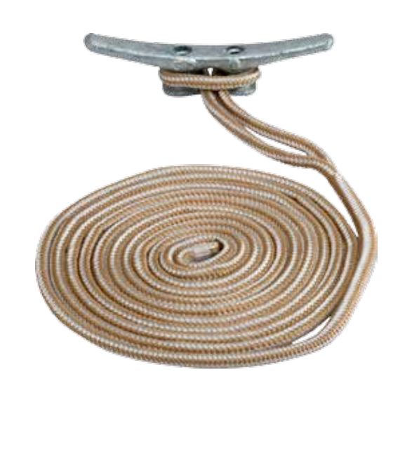 SEA DOG DOUBLE BRAIDED NYLON DOCK LINE [302110010G/W-1]