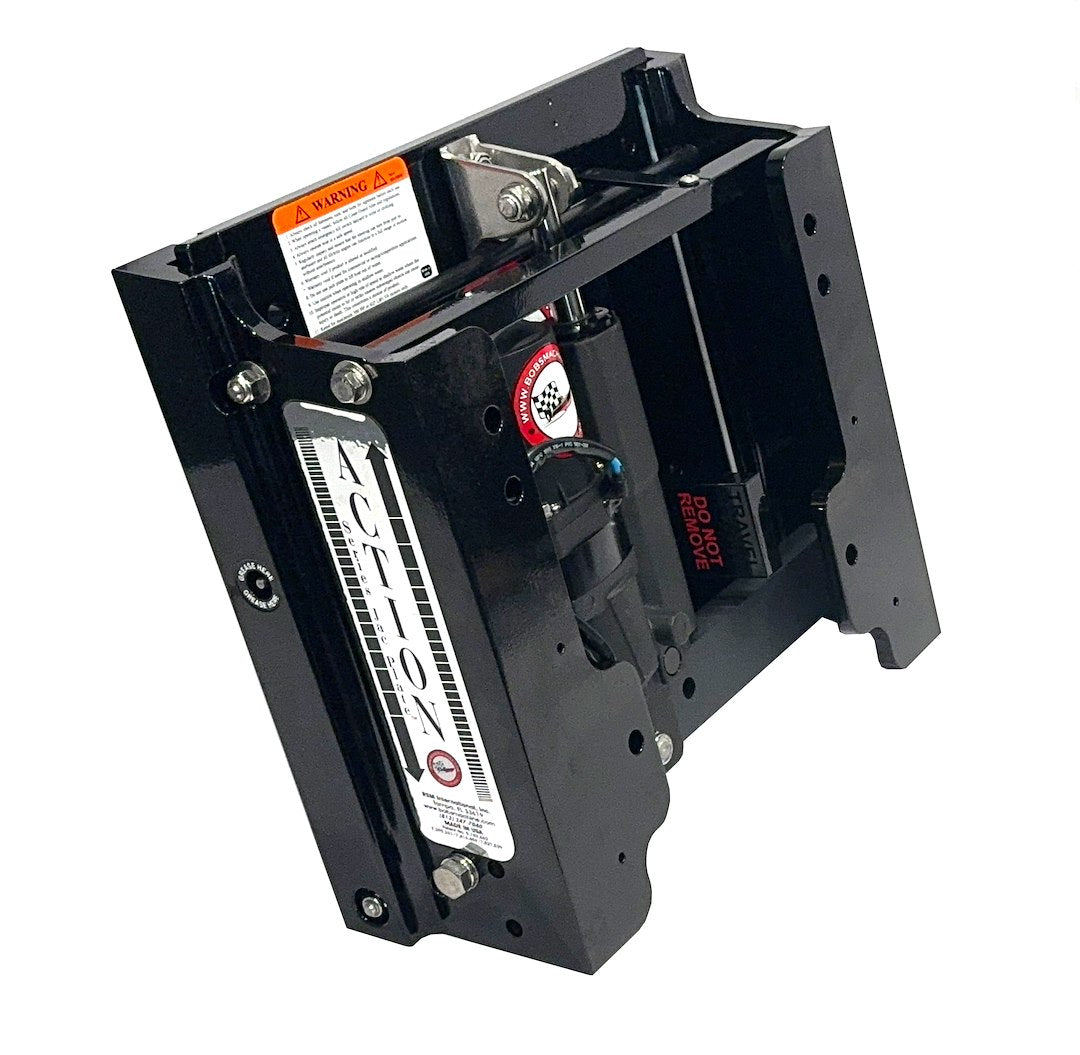 BOBS MACHINE 6' ACTION SERIES PWD COATED BLK [100-106010P-PCGBLK-NOSPN-NG]