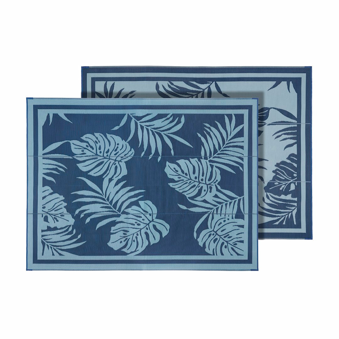FAULKNER MAT PARADISE 9X12 BLUE [48896]