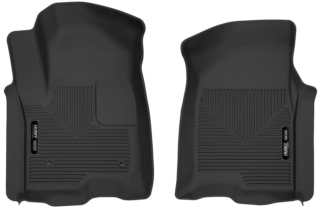 HUSKYLINER FRONT FLOOR LINERS BLACK [54101]