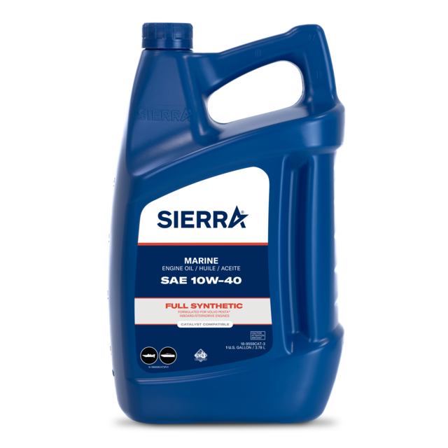SIERRAMARINE 10W-40 FULL SYNTHETIC GALLON [18-9559CAT-3]