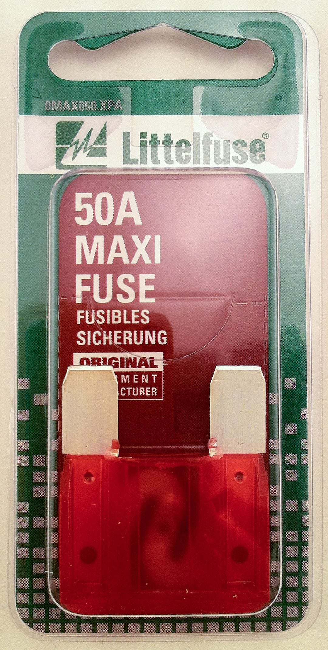LITTELFUSE MAXIFUSE 50AMP/EACH [MAX50BP]