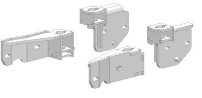 PULLRITE 20K ISR SUPERRAIL MOUNTING KIT [2336]