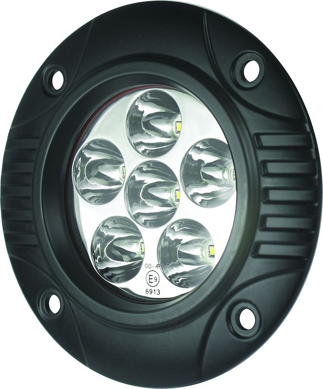 HELLA 90MM 6LED FLSH OFF RD SPT MV [357201011]