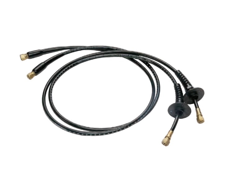 UFLEX USA TWO HOSES W/BULKHEAD FITT 18FT [KITOBBHBR-18]