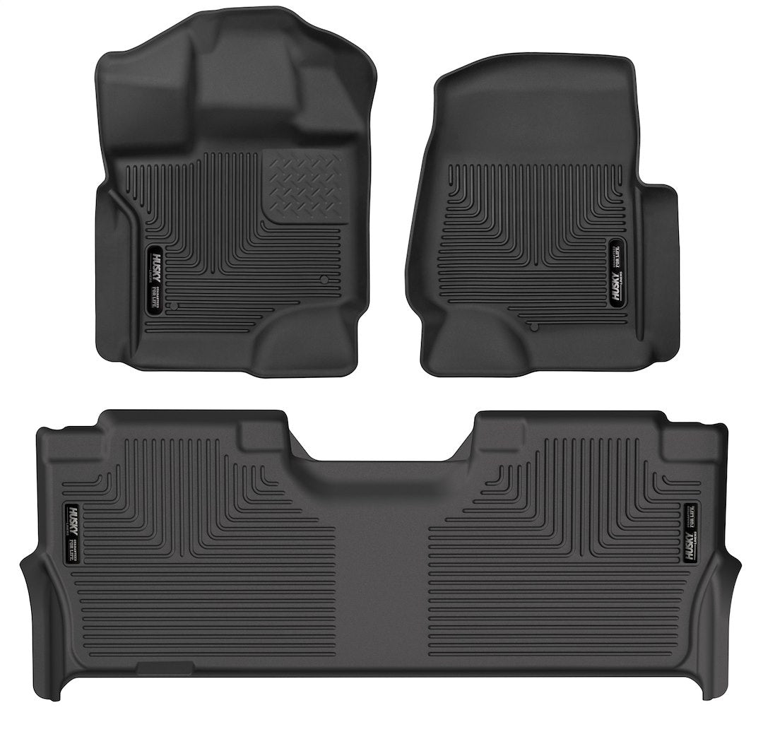 HUSKYLINER FRONT & 2ND SEAT FLOOR LINERS [53468]
