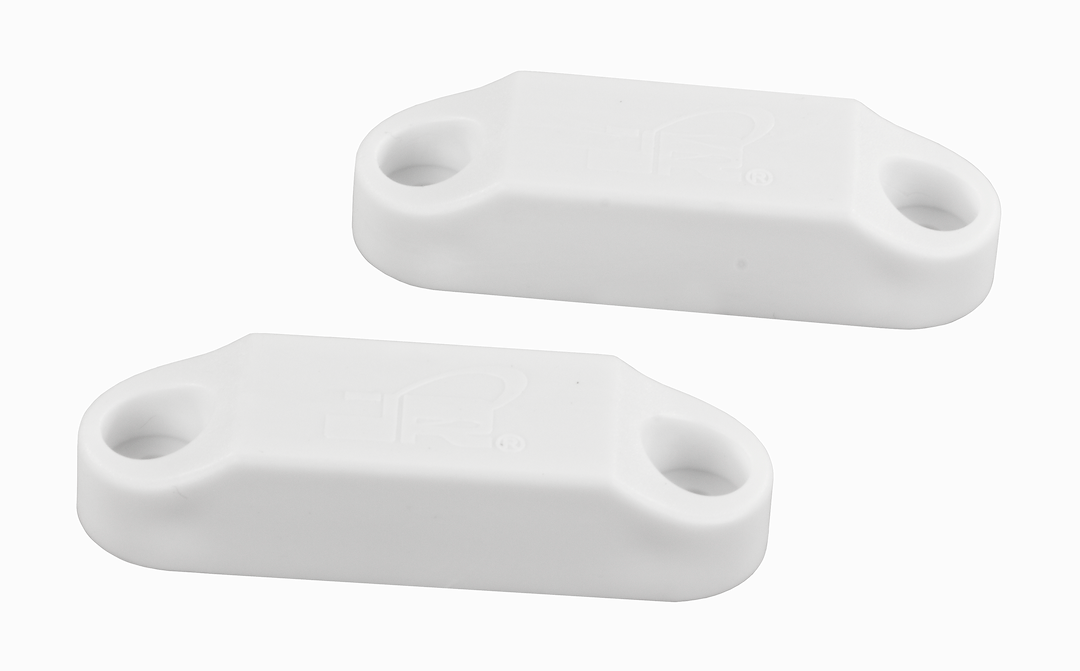 JR PRODUCTS MAGNETIC DOOR CATCH  WHITE [06-30095]