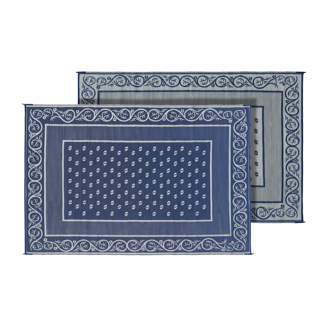 FAULKNER MAT VINEYARD 9X12 BLUE [48701S]