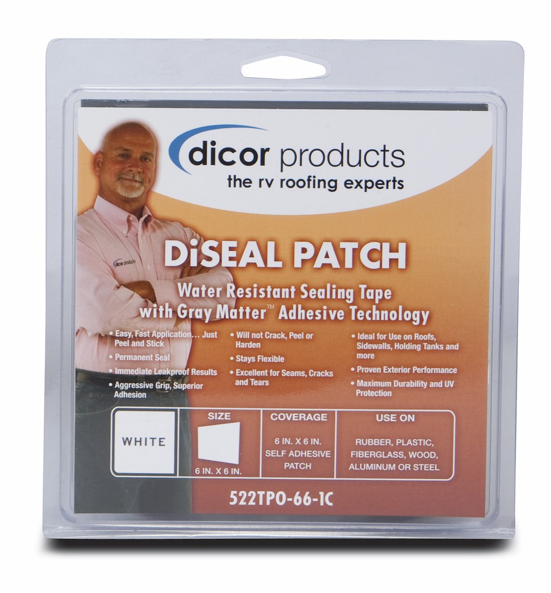 DICOR CORP 6'X6' DISEAL SELF-ADHESIV [522TPO-66-1C]