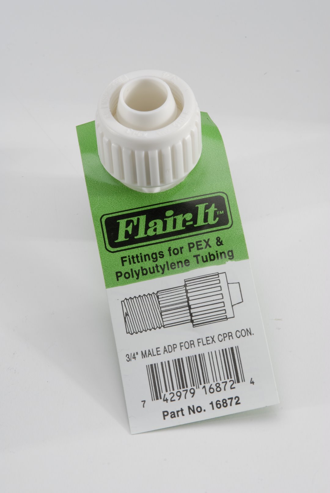 ELKHART SUPP 1PC 3/4 X 3/4 ADAPTER [16872]