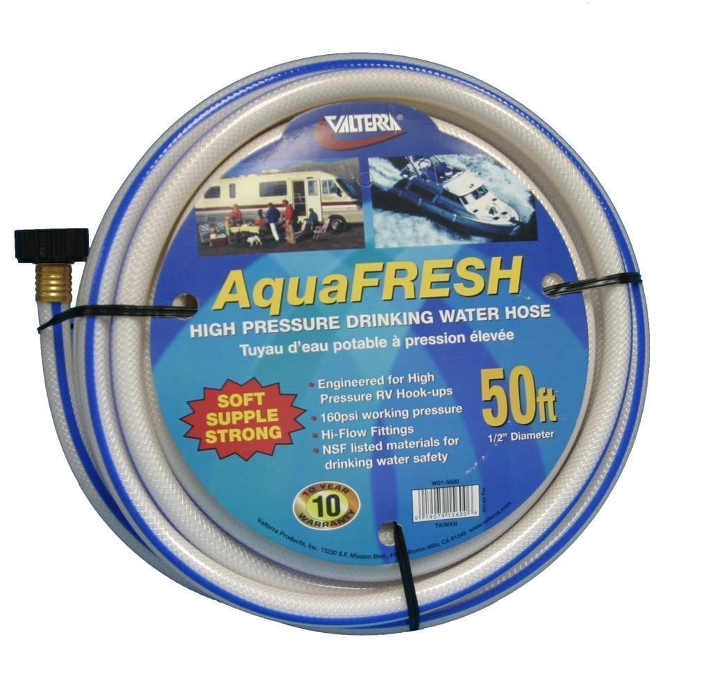 VALTERRA LLC WTR. HOSE 1/2' X 50' WHT [W01-5600]