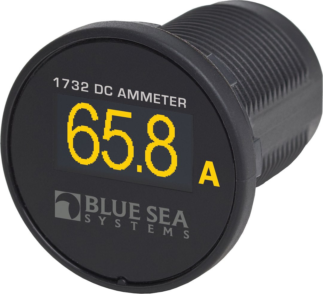 BLUE SEA METER MINI OLED DC AMPS [1732-BSS]