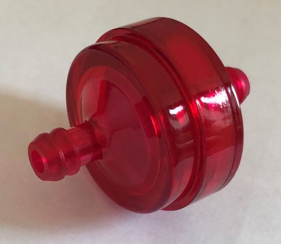 HELIX RACING FUEL FILTER  1/4' (6MM)  LARGE DISK [118-9017]