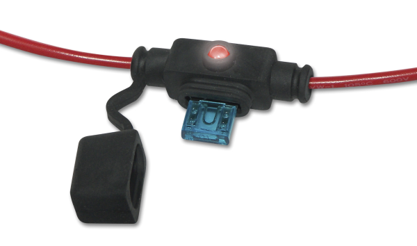 WIRTHCO ATM LED FUSE HOLDER W/CAP [24410]