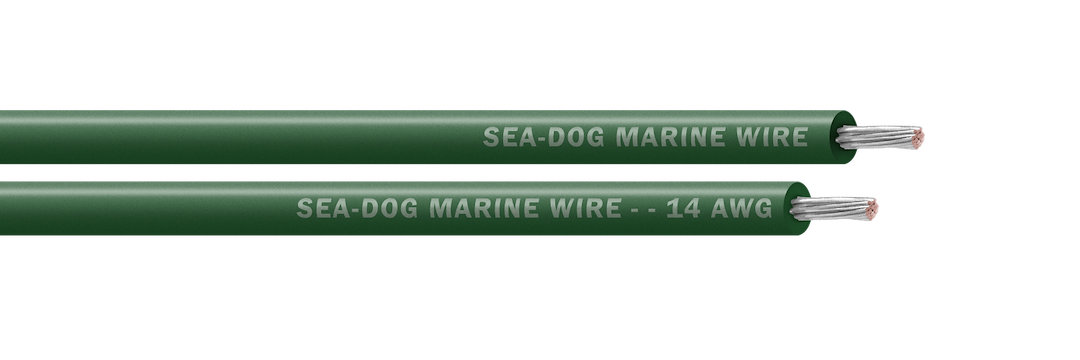 SEA DOG 14 AWG GREEN 100FT PRIMARY WIR E [8014042]