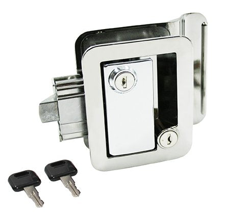 AP PRODUCTS METAL TT LOCK W/KEYS CHR [013-572]