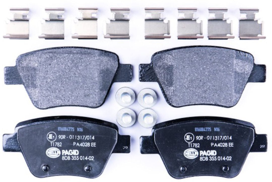HELLA BRAKE PAD SET  DISC BRAKE [355014021]