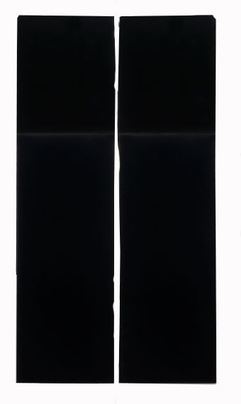 DOMETIC PANEL SET DOOR ACRYLIC BLK [3106863.180C]