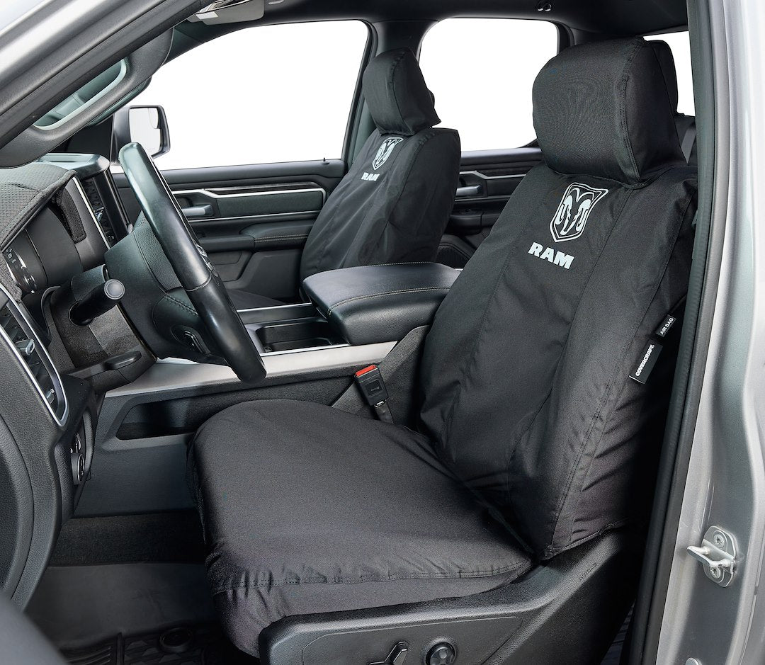 COVERCRAFT ENDURA RAM LOGO SEATSAVER CUSTOM FR [SSR3484FR11WFBK]