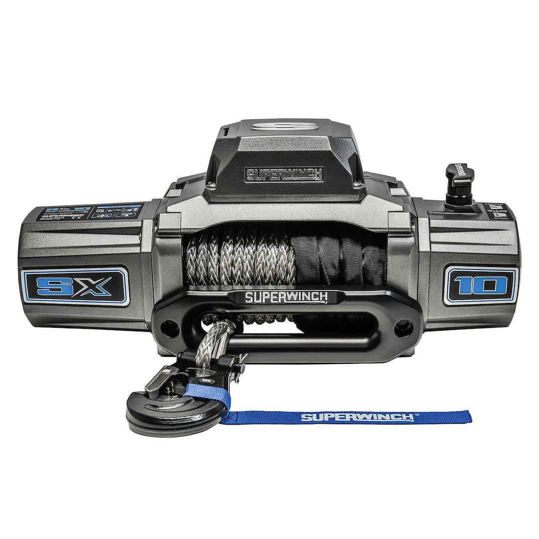 SUPERWINCH 10 000 LBS.  12 VDC  3/8 IN X 80 FT [1710201]