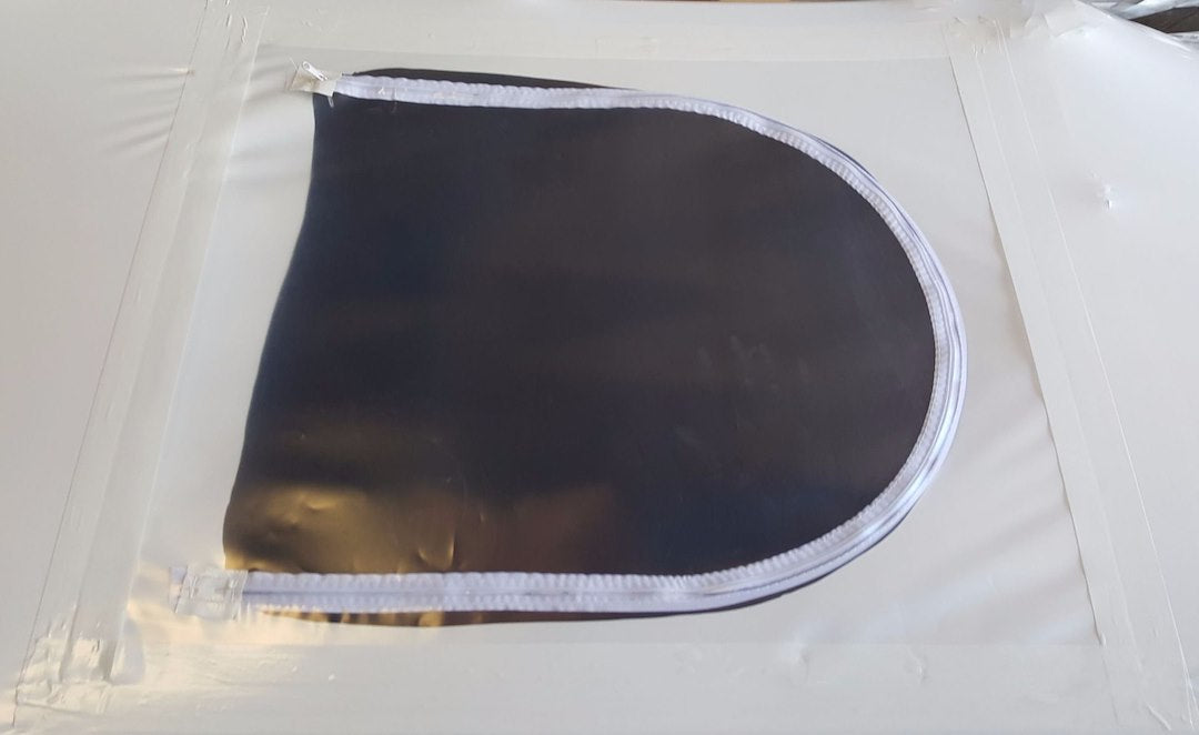 DR.SHRINK 30' X 36' ZIPPER ACCESS DOOR WHITE [DS-36W]