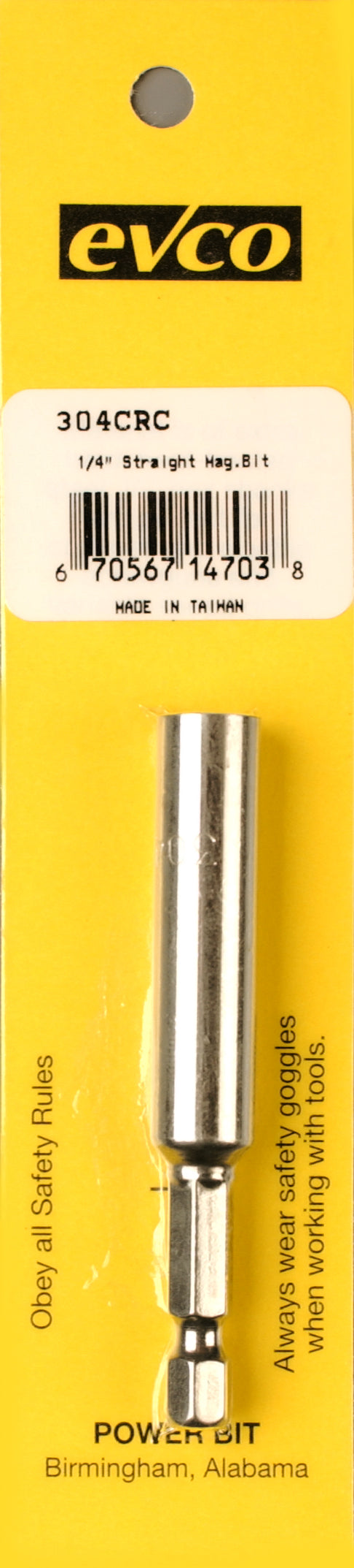 AP PRODUCTS MAGNETIC POWER BIT HOLDER [009-304CRC]