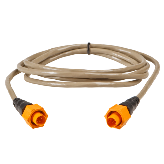 LOWRANCE ETHERNET CABLE W/YELLOW PLUGS 50' [000-0127-37]