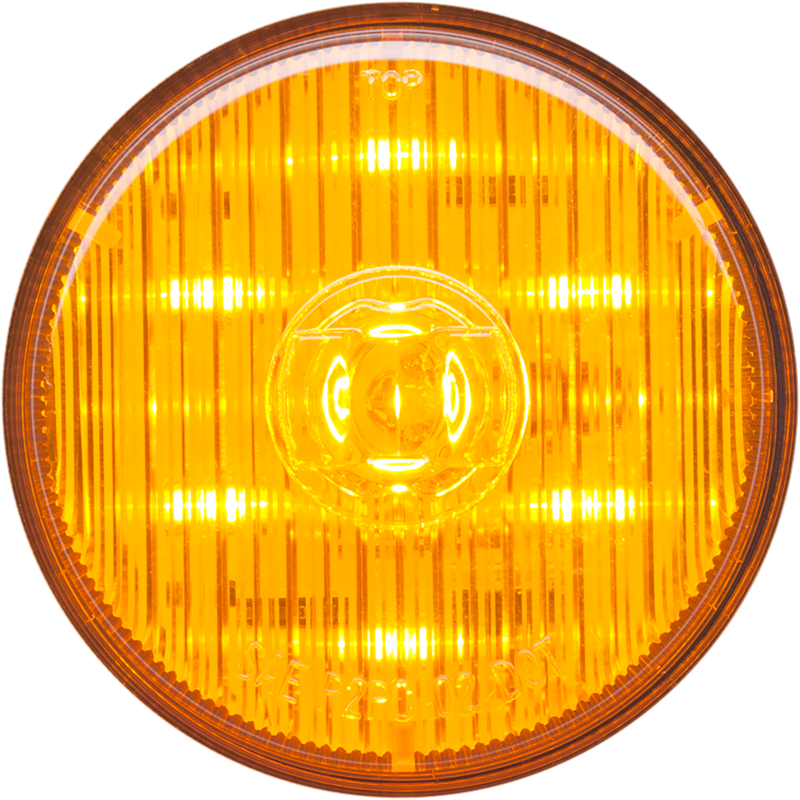 OPTRONICS LED M/C;2.5';AMBER;PC;WEATHERTIGHT [MCL58APMB]