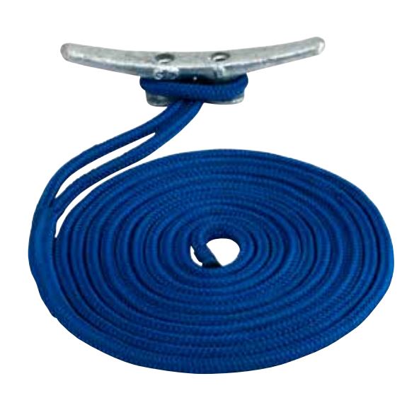 SEA DOG DOUBLE BRAIDED NYLON DOCK LINE [302110020BL-1]