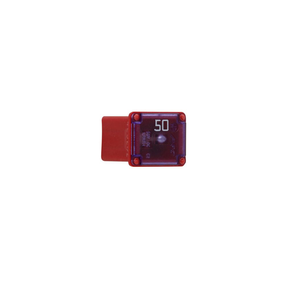 BUSSMANN LOW-PROFILE FMX FUSES-RED [BP/FMX-50LP-RP]