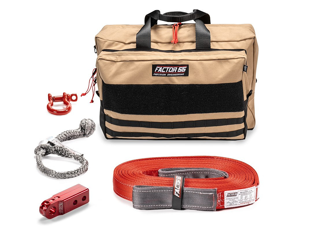 FACTOR 55 OWHE VEH REC KIT  RED HITCH  L [00485-01-LARGE]