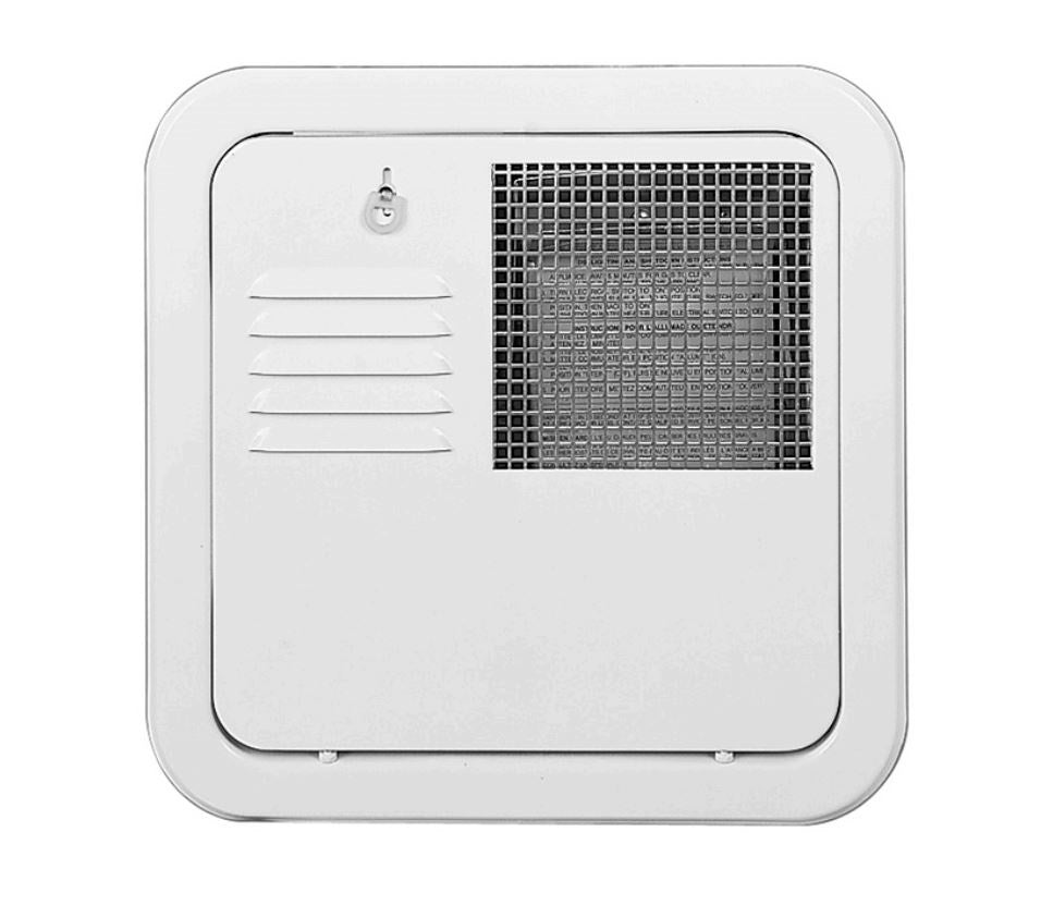 SUBURBAN MFG 6GAL SUBURBAN DOOR POLAR [6255APW]