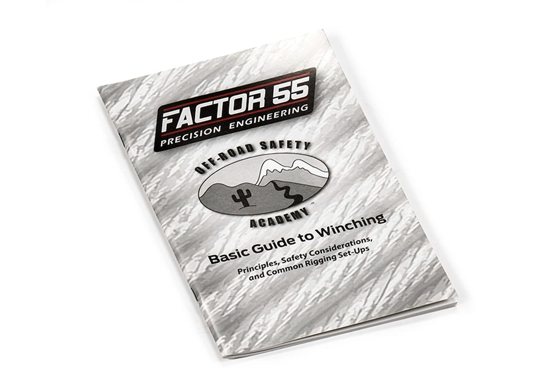 FACTOR 55 BASIC GUIDE TO WINCHING MANUAL [10000]